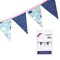 Crosscut Sewing Co. Monthly Pennant Banner DIY Sewing Kit - Sewing Project Kit for Beginners